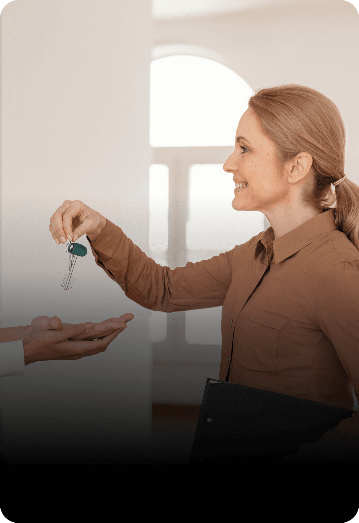 Real estate agents illustration